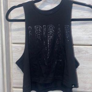 Adidas cropped tank top